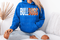 Bulldog basketball hoodie