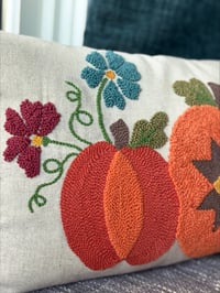 Image 6 of Pumpkin Trios Punch Needle Kit