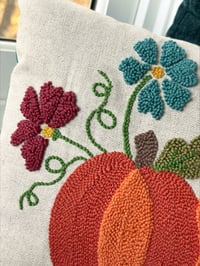 Image 7 of Pumpkin Trios Punch Needle Kit