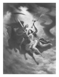 Image 2 of Fight Death 14.5 x 19” Giclée Print