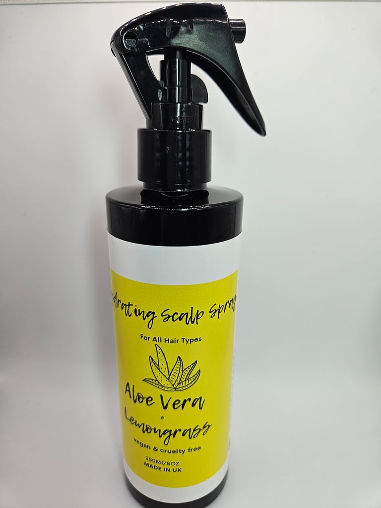 Aloe vera & Lemongrass Hydrating Scalp Spray