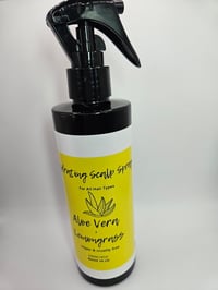 Image 2 of Aloe vera & Lemongrass Hydrating Scalp Spray
