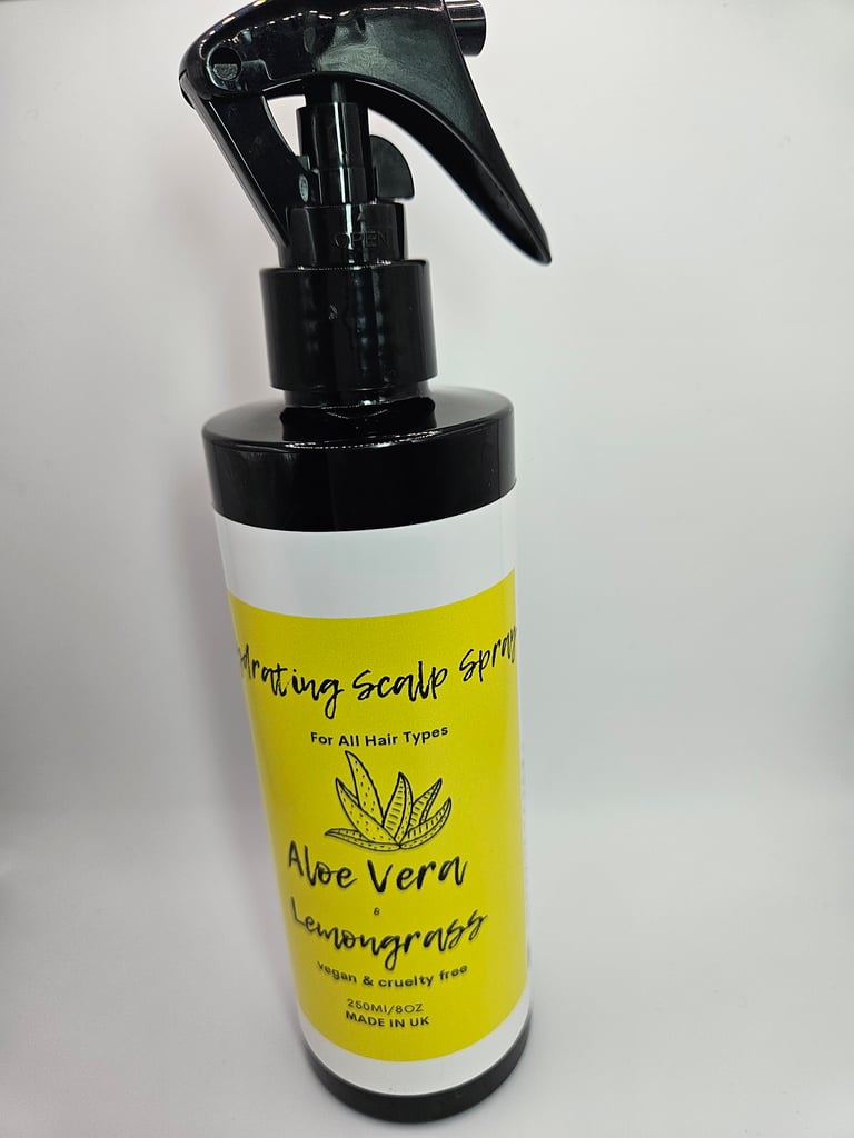 Aloe vera & Lemongrass Hydrating Scalp Spray Image 2