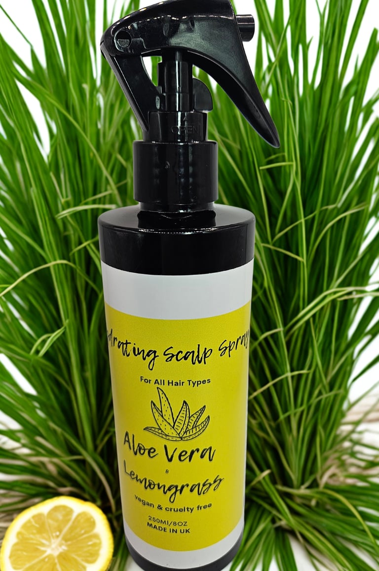 Aloe vera & Lemongrass Hydrating Scalp Spray Image 3