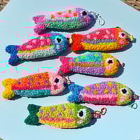 Fishy Tufted Bag Charms
