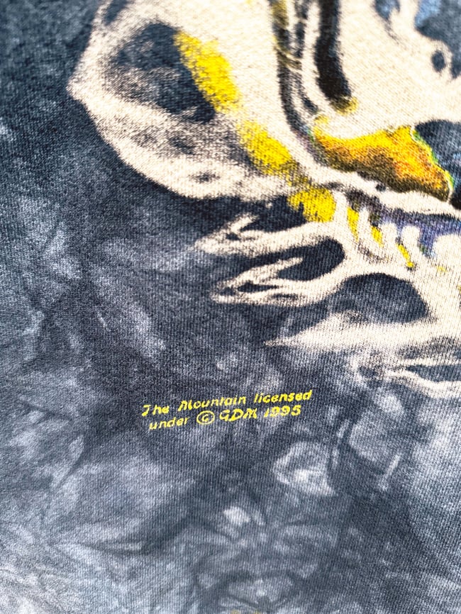 Grateful Dead 1995 Steal Your Face Earth Sweatshirt - Fits XL