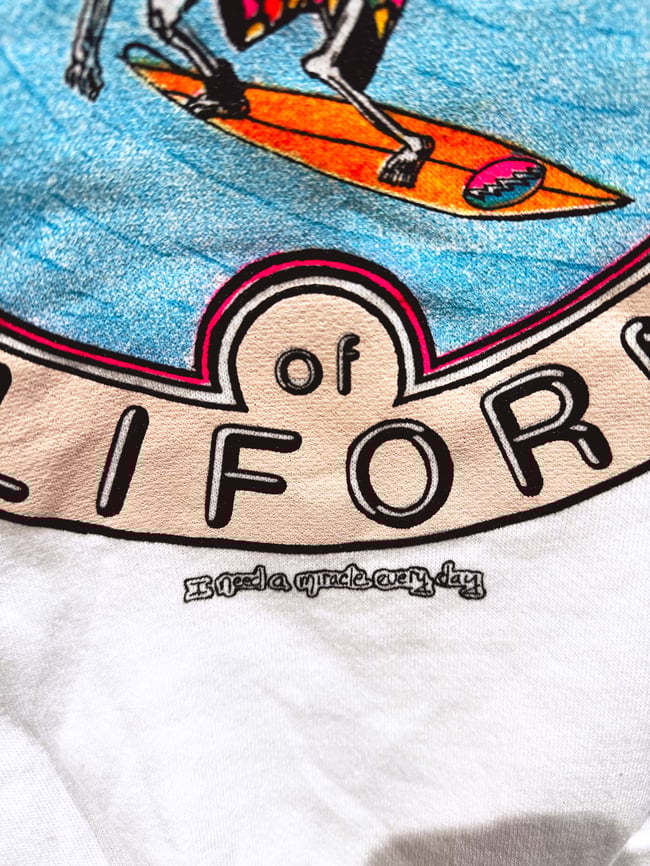 Grateful Dead 1985 'Dead Boys of California' Lot Sweatshirt - Size M (Miller Tag)