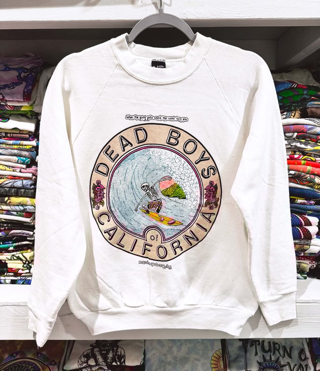 Grateful Dead 1985 'Dead Boys of California' Lot Sweatshirt - Size M (Screen Stars Tag)