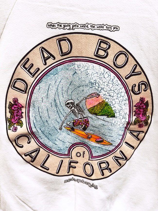 Grateful Dead 1985 'Dead Boys of California' Lot Sweatshirt - Size M (Screen Stars Tag)