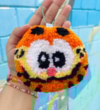 Lasagna Cat Tufted Bag Charm
