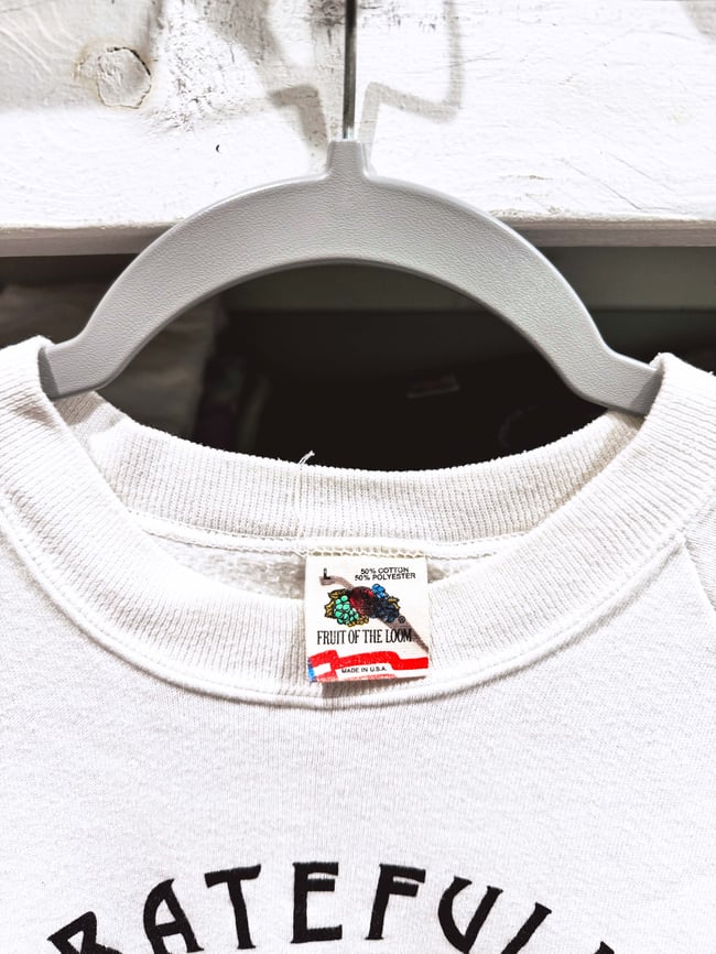 Grateful Dead 80s 'Gratefully Deadicated' Lot Sweatshirt - Fits M