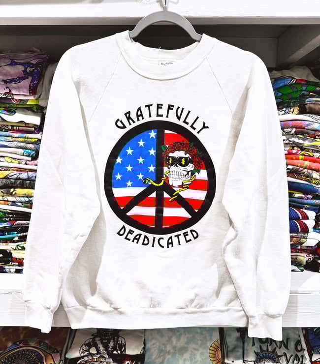 Grateful Dead 80s 'Gratefully Deadicated' Lot Sweatshirt - Fits M