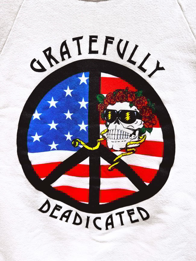 Grateful Dead 80s 'Gratefully Deadicated' Lot Sweatshirt - Fits M