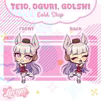 Image 3 of Gold Ship / Tokai Teio / Oguri Cap Acrylic Keychains and Stickers