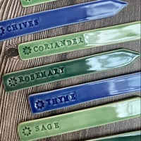 Image 2 of Ceramic Herb Plant Markers