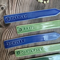 Image 4 of Ceramic Herb Plant Markers