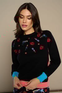 jersey pintalabios y rosas