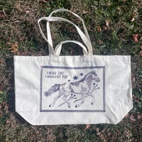 Image 1 of Horse Tote XL