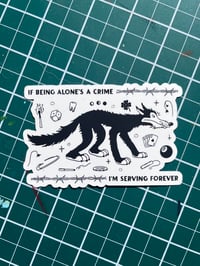 Image 1 of Serving Forever Sticker