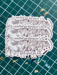 Image 2 of Union Cow Sticker