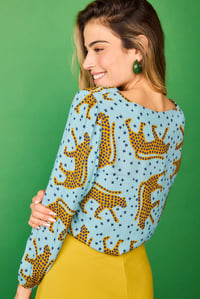 Image 2 of blusa guepardos