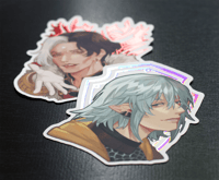 Image 3 of FFXIV Portrait Foil Stickers