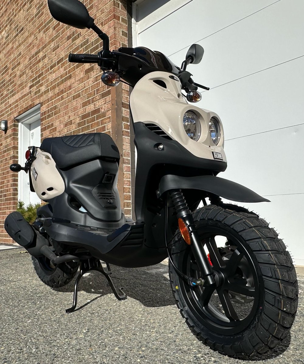 Image of Genuine Scooters Roughhouse 50 in Desert Tan!