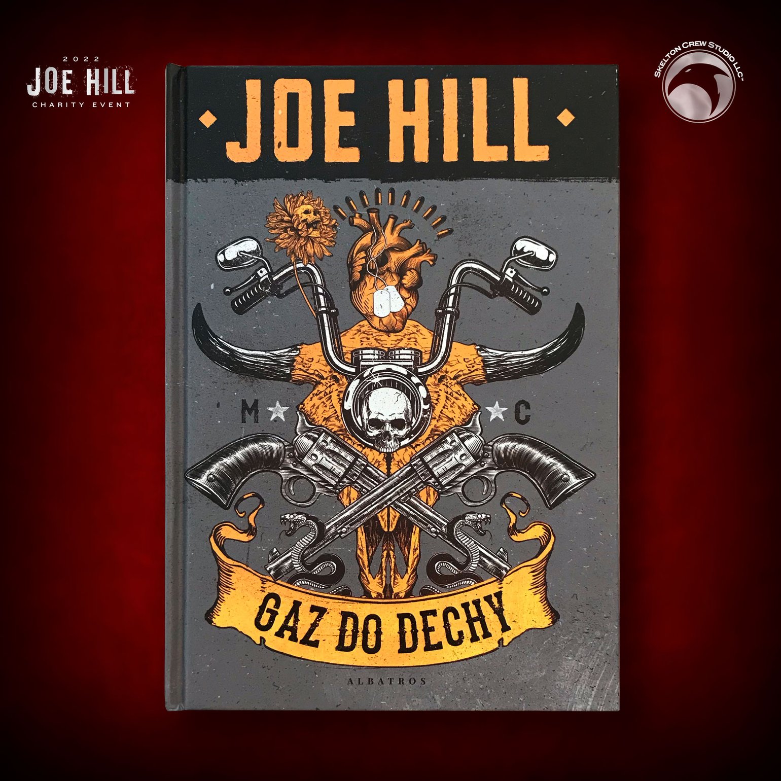 Image of JOE HILL 2025 CHARITY EVENT 38: SIGNED Full Throttle HC - Polish DAMAGED