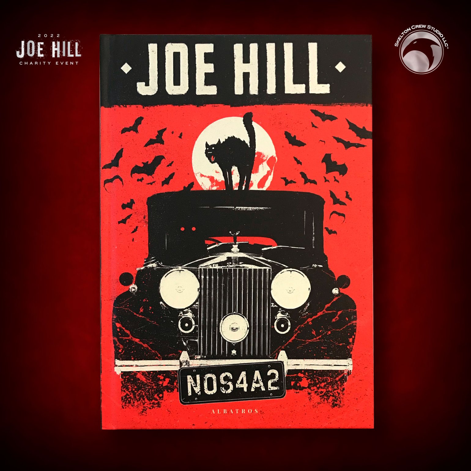 Image of JOE HILL 2025 CHARITY EVENT 40: SIGNED/DOODLED NOS4A2 HC - Polish