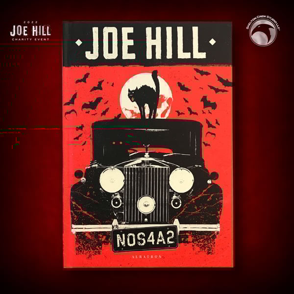 Image of JOE HILL 2025 CHARITY EVENT 40: SIGNED/DOODLED NOS4A2 HC - Polish