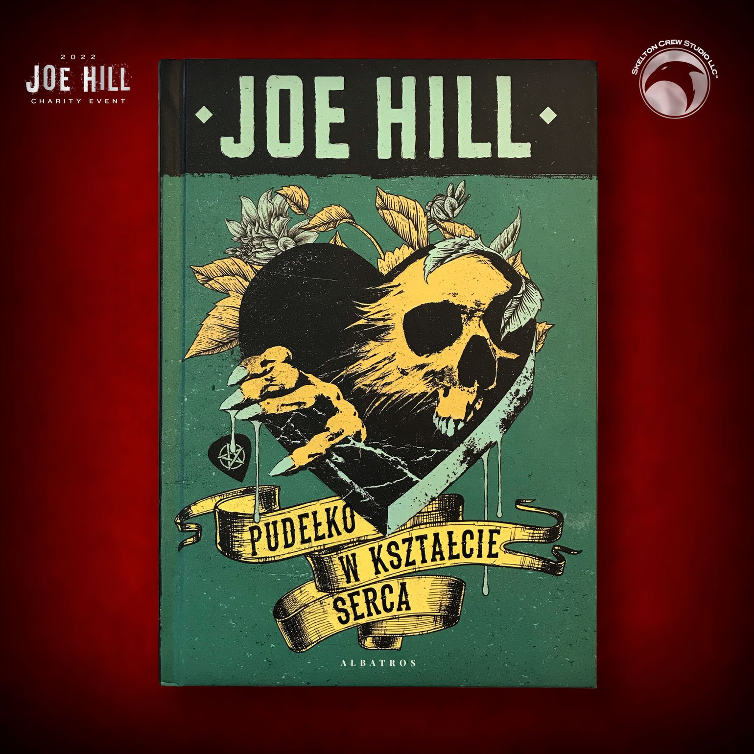 Image of JOE HILL 2025 CHARITY EVENT 42: SIGNED Heart-Shaped Box HC - Polish