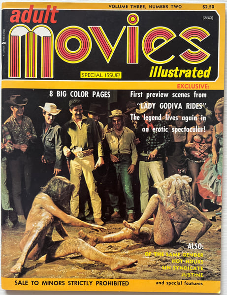 Image of ADULT MOVIES ILLUSTRATED Vol 3 No 2 (GSN/Orbit Publications 1969)   