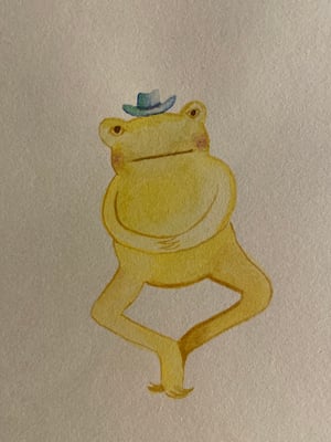 Zen Frog (ORIGINAL)