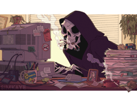 "Office Reaper" Print