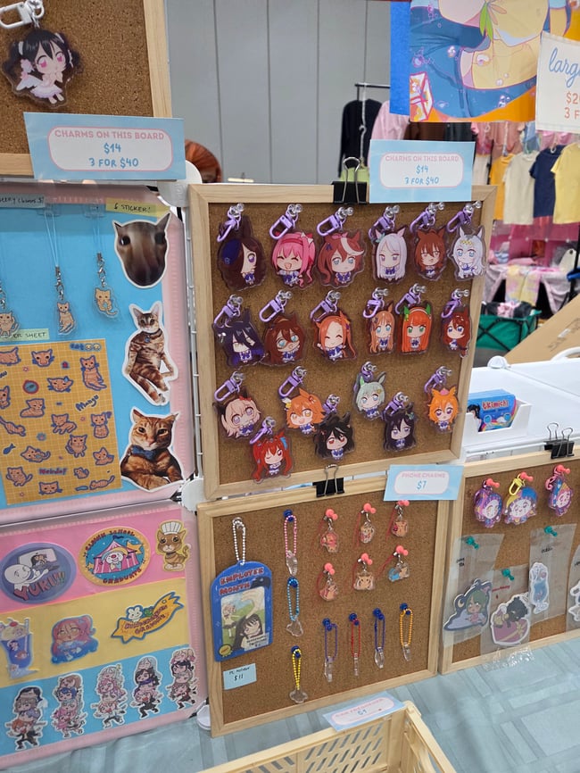 uma musume charms pt2 (PREORDER)