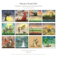 Image 2 of  2026 Obsolete World Wall Art Calendar