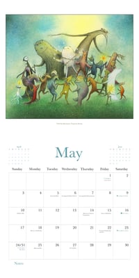 Image 7 of  2026 Obsolete World Wall Art Calendar