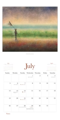 Image 9 of  2026 Obsolete World Wall Art Calendar