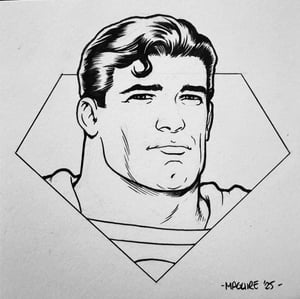 Image of Inktober Superman