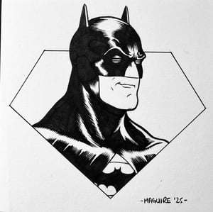 Image of Inktober Batman