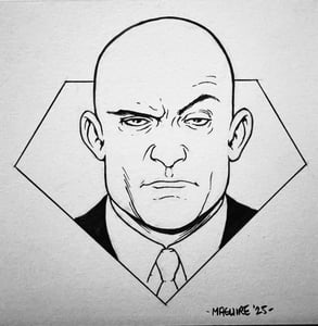 Image of Inktober Lex Luthor