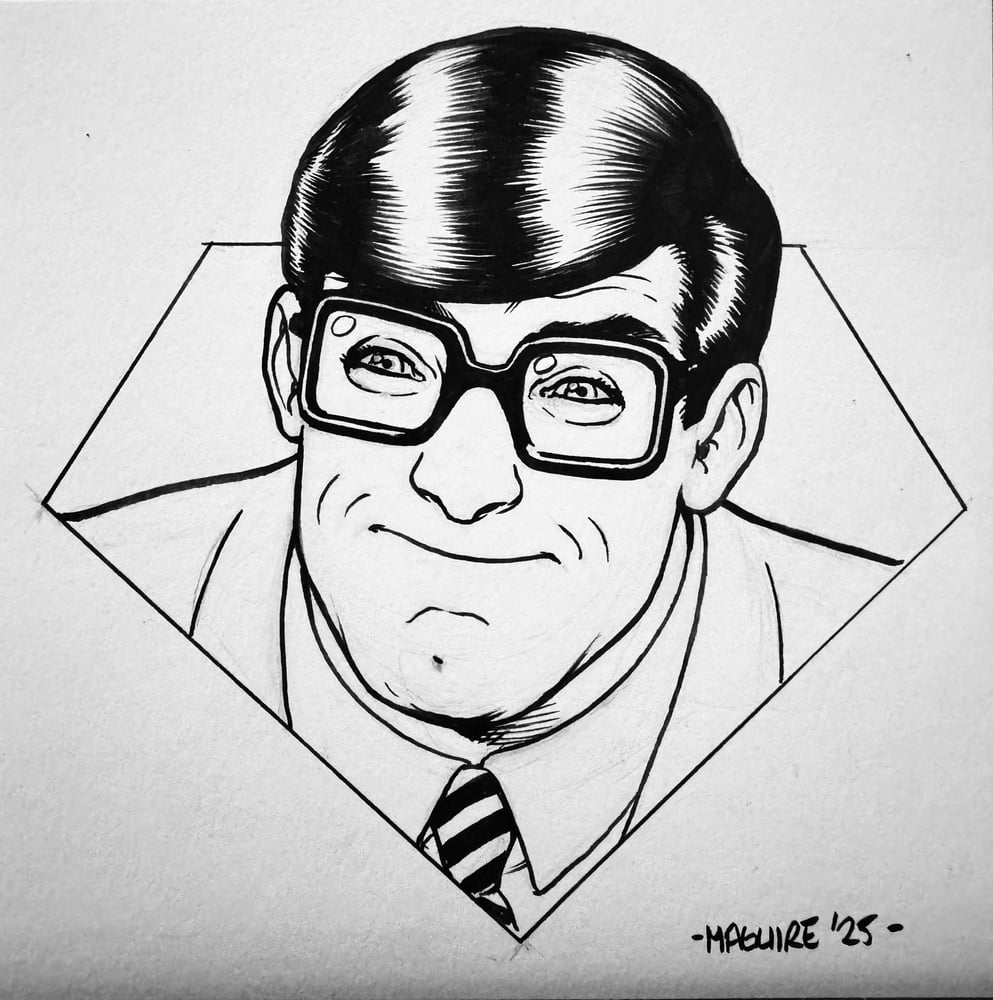 Image of Inktober Clark Kent