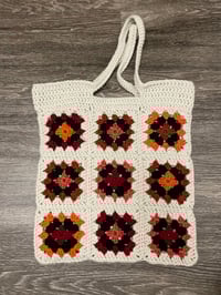 Image 2 of Granny Square Tote