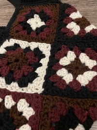 Image 4 of Oval Granny Square Purse + Clutch