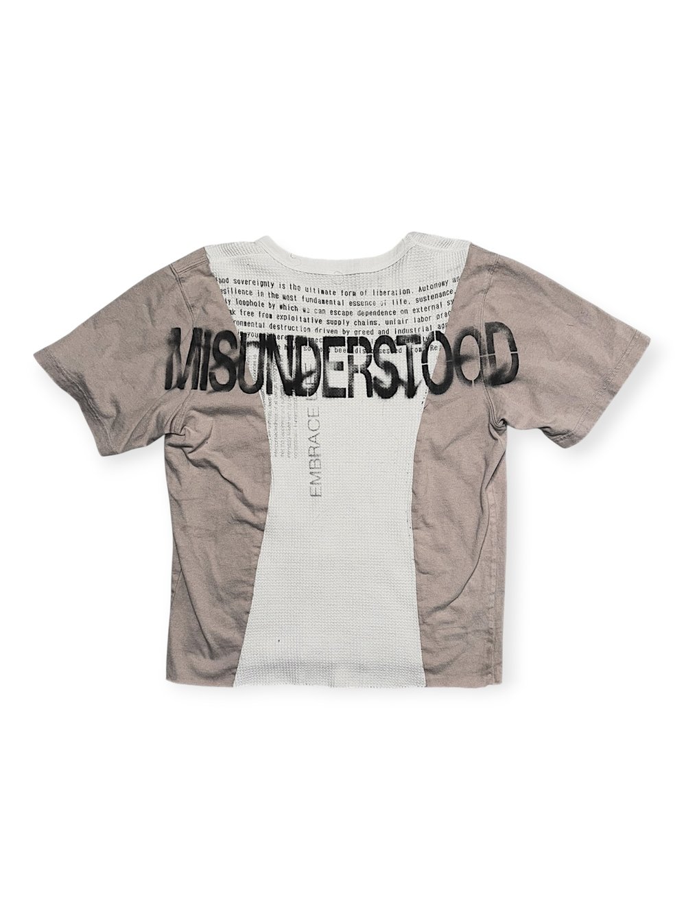 misunderstood cropped bbl tee