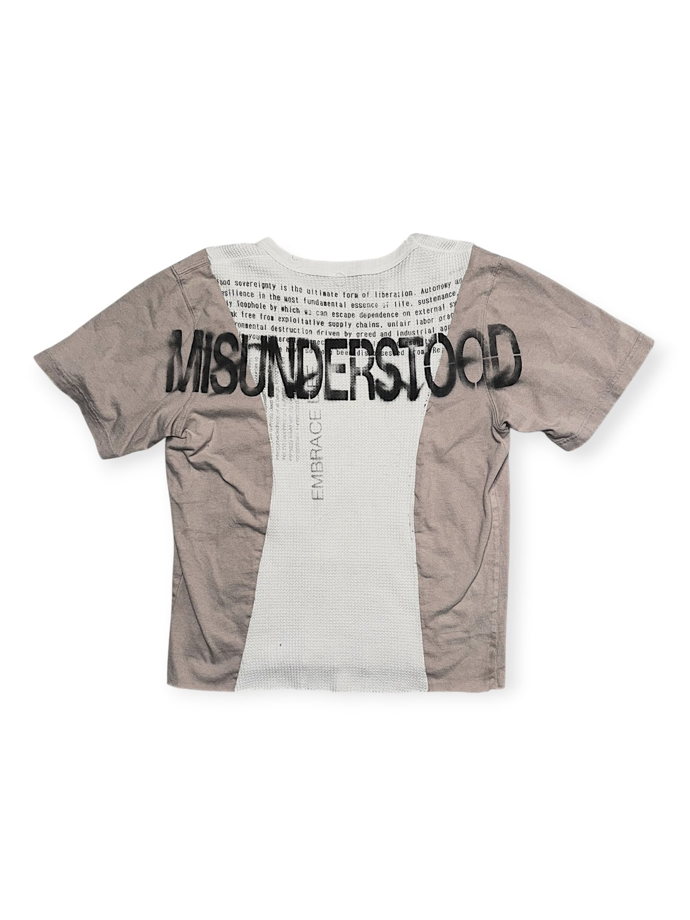 misunderstood cropped bbl tee