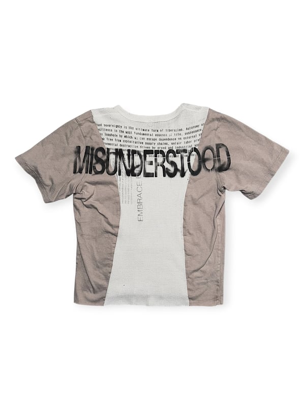 misunderstood cropped bbl tee