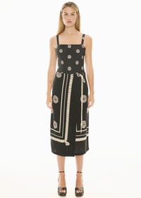 Image 1 of pol tangle wrap skirt