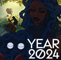 Image 1 of Blacktober Pokemon Gijinka Prints 2024 [PRE-ORDER]