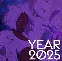 Image 1 of Blacktober Pokemon Gijinka Prints 2025  [PRE-ORDER]